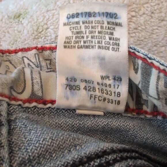 Levi's Y2K Boys Skater Carpenter Jeans Size 8 - Picture 10 of 10